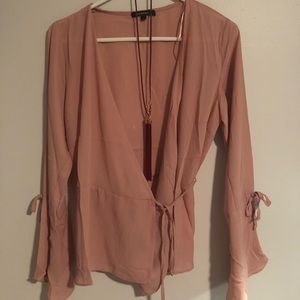 Fashion nova crossover shirt